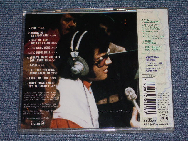 Photo: ELVIS PRESLEY - ELVIS ( FOOL )   / 1994 JAPAN Brand New SEALED  CD With OBI