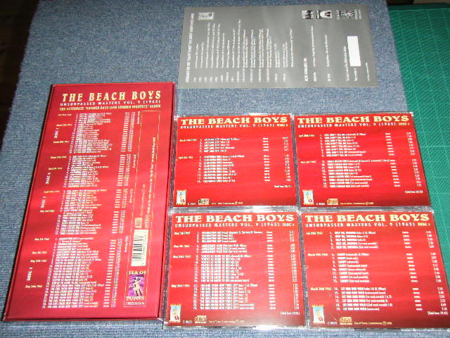 Photo: THE BEACH BOYS - UNSURPASSED MASTERS VOL.9 ( 1965 : THE ALTERNATE "SUMMER DAYS ( SUMMER NIGHTS!! )" ALBUM VOL.2 ) / 1997 Brand New COLLECTOR'S 4CD's Box Set DEAD STOCK 