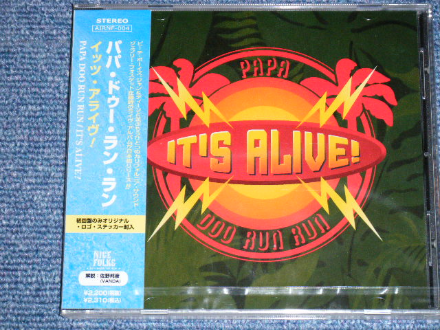 Photo1: PAPA DOO RUN RUN  ( SOUND LIKE  JAN & DEAN, BEACH BOYS ) - IT'S ALIVE  / 2000 Released  JAPAN ORIGINAL  Brand New  Sealed  CD