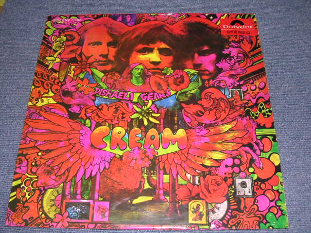 Photo1: CREAM クリーム - DISRAELI GEARS ( カラフル・クリーム) (Ex++, Ex/Ex++) / 1968 JAPAN FIRST RELEASE OERIGINAL Used LP