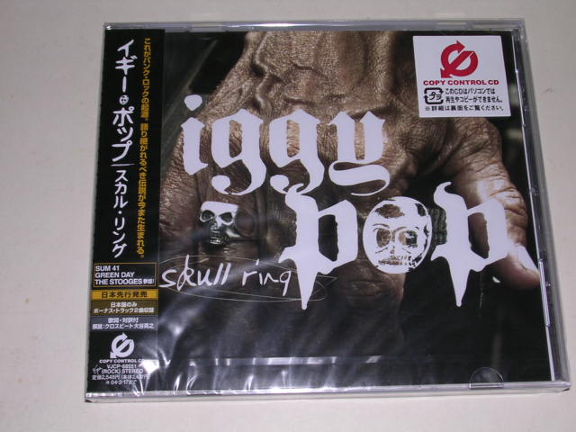 Photo1: IGGY POP - SKULL RING / 2003 JAPAN Sealed Brand New CD 