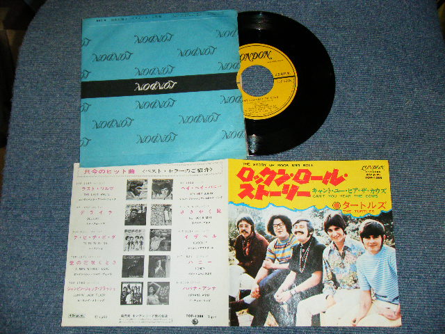 Photo: THE TURTLES - THE DTORY OF ROCK AND ROLL  / 1968 JAPAN ORIGINAL Used 7" Single