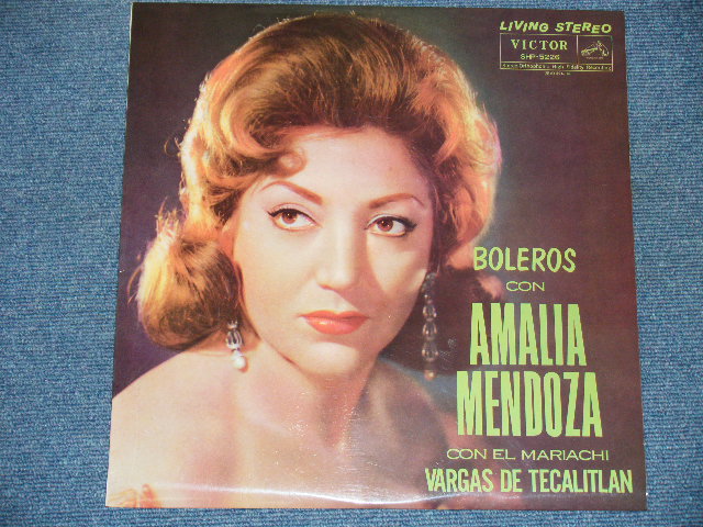 Photo1: AMALIA MENDOZA - BORELOS CON AMALIA MENDOZA / 1960s JAPAN Original MINT- LP 