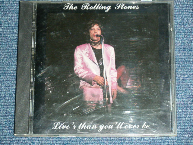 Photo1: THE ROLLING STONES - LIVE'R THAN YOU'LL EVER BE  ( 1969 LIVE )  / 1990  ORIGINAL COLLECTOR'S (BOOT)  Used CD 