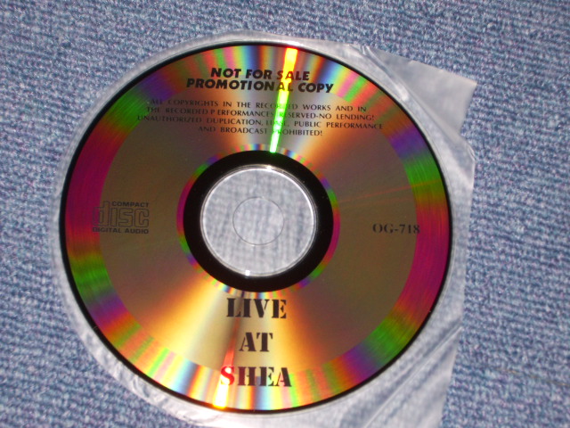 Photo: THE BEATLES  - LIVE  AT SHEA-STADIUM 1965 / Mini-LP PAPER SLEEVE  COLLECTOR'S CD Brand New 