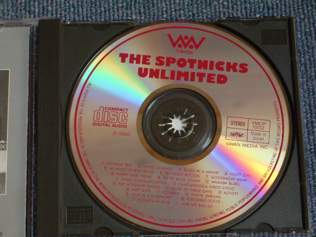 Photo: THE SPOTNICKS - UNLIMITED / 1990 JAPAN Used CD