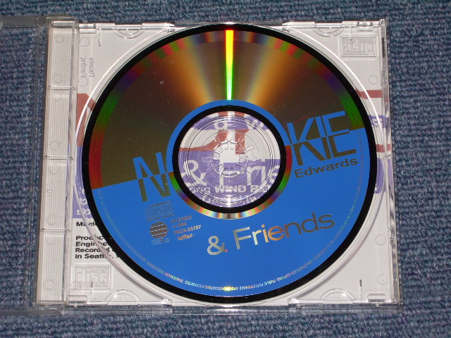 Photo: NOKIE EDWARDS(of THE VENTURES) & FRIENDS - FIRST SNOW MEMORY  / 1994 JAPAN ORIGINAL used CD 