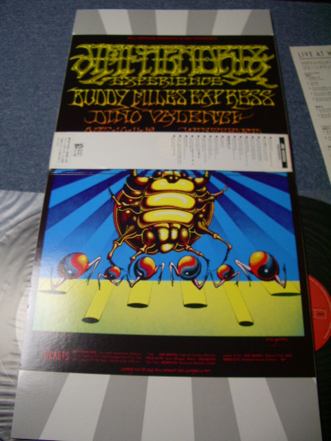 Photo: JIMI HENDRIX - LIVE AT WINTERLAND / JAPAN ORIGINAL Used 2-LP's With OBI 
