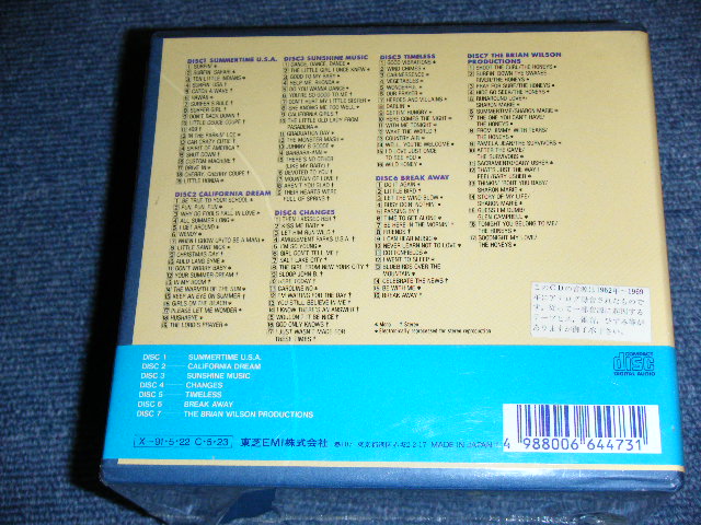 Photo: THE BEACH BOYS - THE BEACH BOYS BOX CAPITOL YEARS / 1989  JAPAN  ORIGINAL  Brand New  Sealed  7 CD BOX SET 