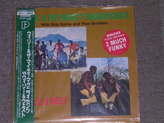 Photo1: WILLIE & THE MIGHTY MAGNIFICENTS - WILLIE & THE MIGHTY MAGNIFICENTS + WILLIE B& WEST / 1990 JAPAN DEAD STOCK BRAND NEW  LP+Obi