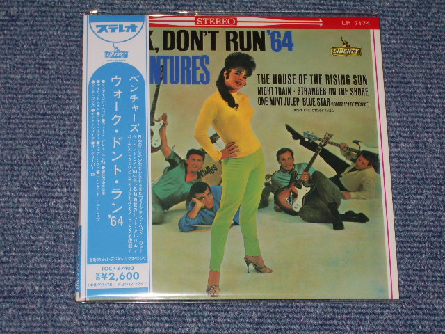 Photo1: THE VENTURES - WALK, DON'T RUN '64  ( 2 in 1 MONO & STEREO / MINI-LP PAPER SLEEVE CD )  / 2004 JAPAN ONLY Brand New Sealed CD 