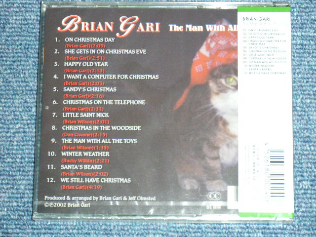 Photo: BRIAN GARI - THE MAN WITH ALL THE TOYS  / 2002 IMPORT Press & JAPAN Obi & Linner Brand New Sealed CD  Out-Of-Print 