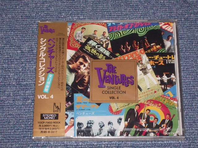 Photo1: THE VENTURES - SINGLE COLLECTION VOL.4 / 1993 JAPAN ONLY Brand New Sealed CD  Out-Of-Print 