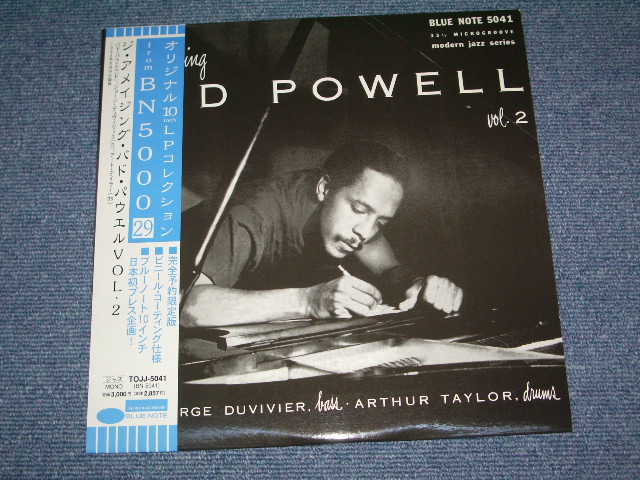 Photo1: BUD POWELL - THE AMAZING VOL.2   / 1999 JAPAN LIMITED 1st RELEASE BRAND NEW 10"LP Dead stock