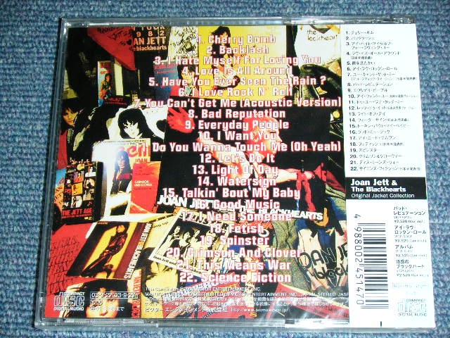 Photo: JOAN JETT ( of RUNAWAYS ) - JETT ROCK GREATEST HITS of ) / 2003 JAPAN ORIGINAL Brand New SEALED CD  Out-Of-Print