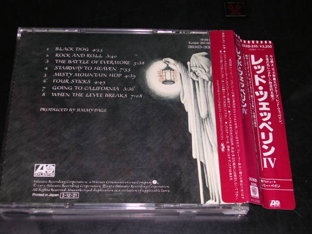 Photo: LED ZEPPELIN - VI  /  JAPAN ORIGINAL  MINT CD+VINYL OBI