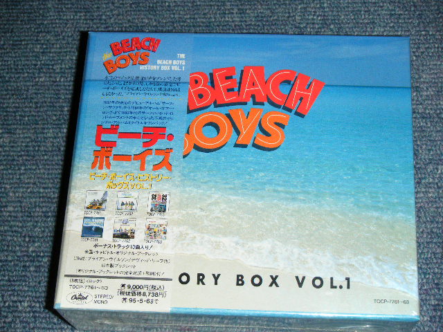 Photo1: THE BEACH BOYS - THE BEACH BOYS HISTORY BOX VOL.1 / 1993  JAPAN  ORIGINAL  Brand New  Sealed  3 CD BOX SET 