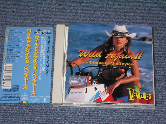 Photo1: THE VENTURES - WILD AGAIN II / 1997 JAPAN Original Used CD With OBI