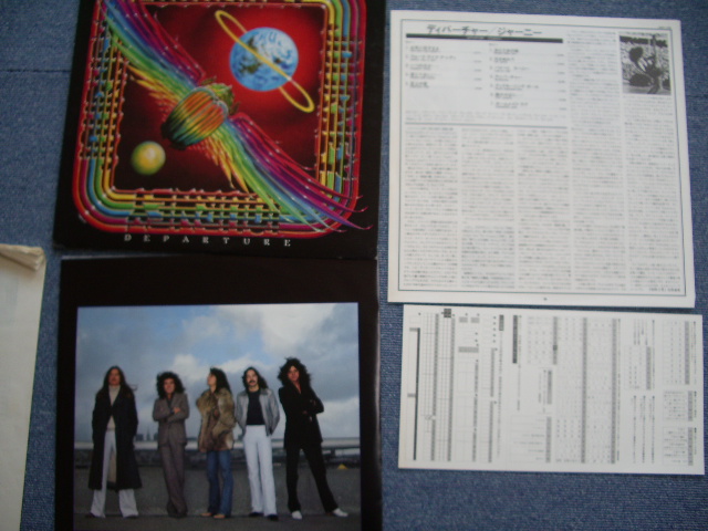 Photo1: JOURNEY - DEPARTURE  / 1980 JAPAN PROMO LP + PROMO BOOK  