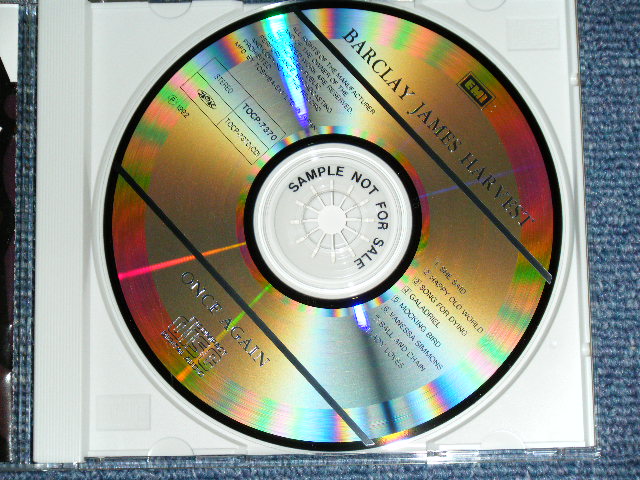 Photo: BARCLAY JAMES HARVEST - ONCE AGAIN   / 1992 ISSUED VERSION  JAPAN  PROMO Used CD With OBI 