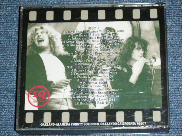 Photo: LED ZEPPELIN - PUSH! PUSH! ( LIVE 1977 )  /  COLLECTORS(BOOT) Used 2 CD