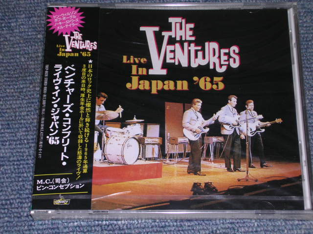 Photo1: THE VENTURES - LIVBE IN JAPAN '65 ( 1st EDITION )  / 1995 JAPAN Original Sealed CD 