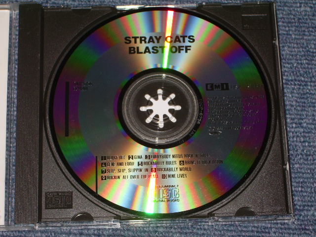 Photo: STRAY CATS ストレイ・キャッツ  - BLAST OFF ! / 1991 JAPAN ORIGINAL  Used CD 