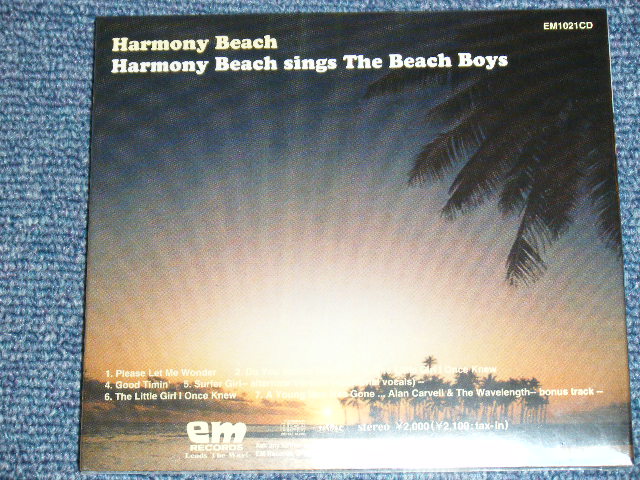Photo: HARMONY BEACH - SINGS THE BEACH BOYS  / 2001 JAPAN Brand New Sealed CD 