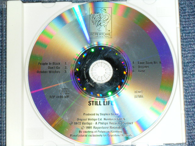 Photo: STILL LIFE - STILL LIFE  / 1991 GERMAN + 1993 JAPAN OBI&LINNER  ISSUED VERSION  Used CD With OBI 