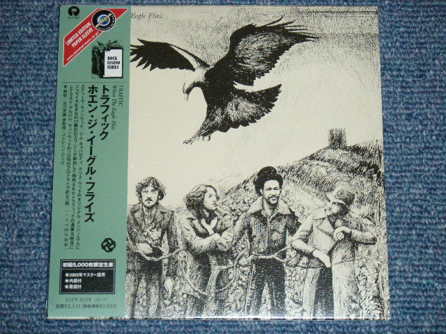 Photo1: TRAFFIC - WHEN THE EAGLE FLIES  / 紙ジャケ 2003 Relaesed Vesion JAPAN  5,000 Limited Mini-LP Paper-Sleeve Brand New Sealed  CD  