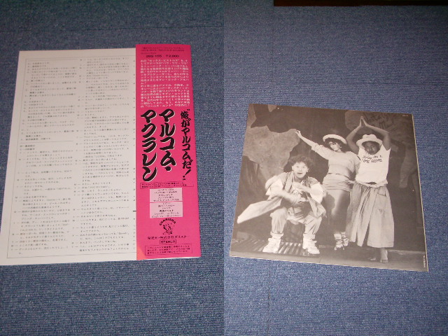 Photo: MALCOLM MCLAREN - DUCK ROCK  / 1983 JAPAN Original LP With OBI+LINNER