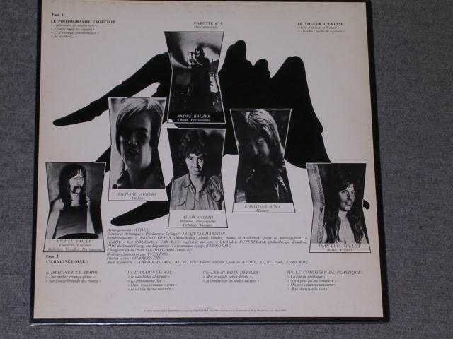 Photo: ATOLL - L&ARAIGNE-MAL   /  1979 JAPAN WHITE LABEL PROMO LP