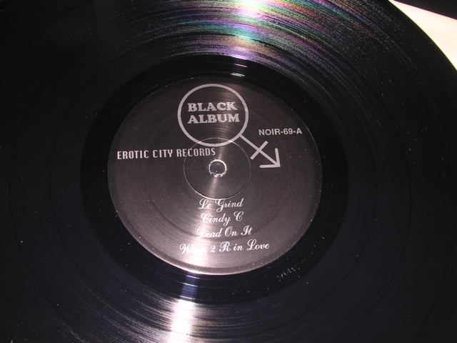 Photo: PRINCE - BLACK ALBUM / BOOT COLLECTOR'S LP 