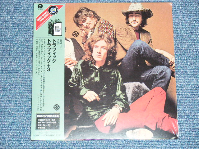 Photo1: TRAFFIC -  TRAFFIC + 3 / 紙ジャケ 2003 Relaesed Vesion JAPAN  5,000 Limited Mini-LP Paper-Sleeve Brand New Sealed  CD  