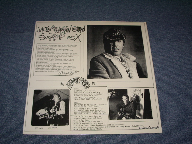 Photo: JAKIE LEE COCHRAN - SWAMP FOX /  1980s JAPAN +USA LP