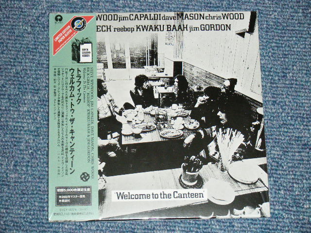 Photo1: TRAFFIC - WELCOME TO THE CANTEEN / 紙ジャケ 2003 Relaesed Vesion JAPAN  5,000 Limited Mini-LP Paper-Sleeve Brand New Sealed  CD  