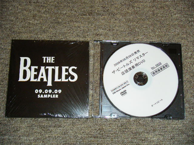 Photo1: THE BEATLES  - 09.09.09 SAMPLER CD + STORE PLAY DVD  / 2009 PROMO ONLY CD & DVD SET 