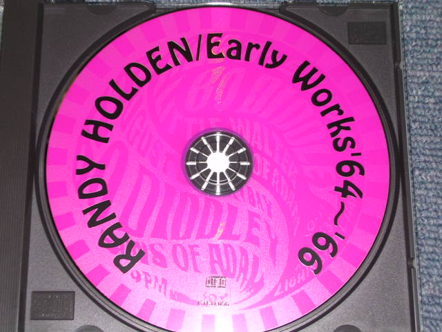 Photo: RANDY HOLDEN ( Ex : BLUE CHEER ) - EARLY WORKS '64-'66  fet. FENDER IV SONS OF ADAM / 1997 JAPAN Only ORIGINAL Used CD With OBI  