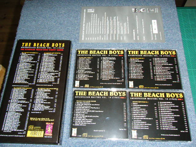 Photo: THE BEACH BOYS - UNSURPASSED MASTERS VOL.10 ( 1965 : THE ALTERNATE "BEACH BOYS' PARTY  " ALBUM / 1997 Brand New COLLECTOR'S 4CD's Box Set DEAD STOCK 