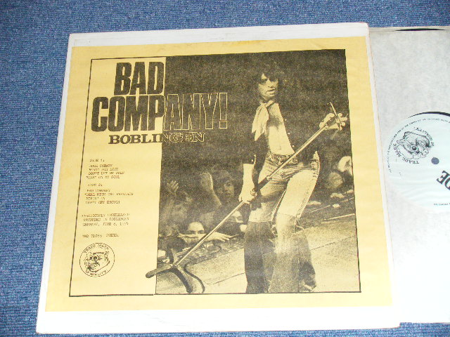 Photo1: BAD COMPANY - BOBLINGEN  /  COLLECTORS ( BOOT ) LP