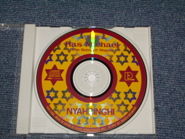 Photo: RAS MICHAEL  and THE SONS OF NEGUS  - NYAHBINGHI / 1992 JAPAN Used CD With OBI 