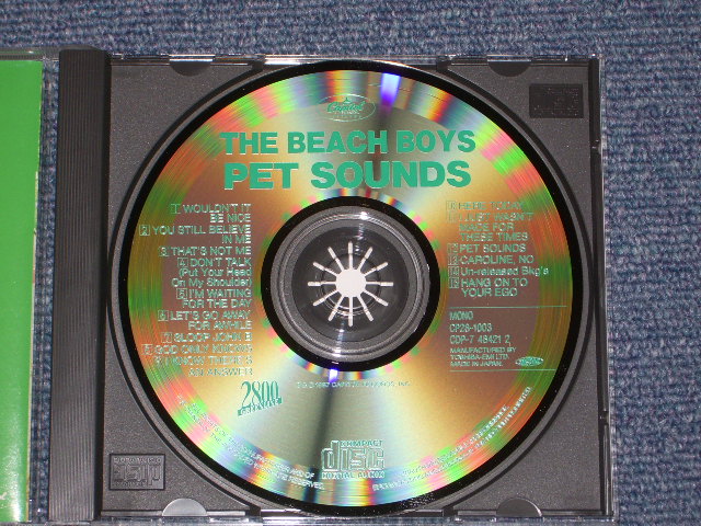 Photo: THE BEACH BOYS - PET SOUNDS ( 1st RELEASED in JAPAN ) / 1987 JAPAN ORIGINAL Used  CD 