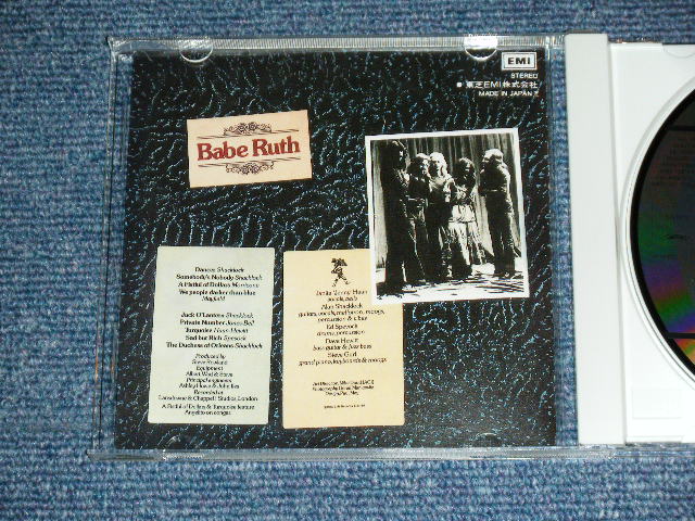 Photo: BABE RUTH - BABE RUTH / 1993 JAPAN ORIGINAL PROMO  Used  CD With OBI 