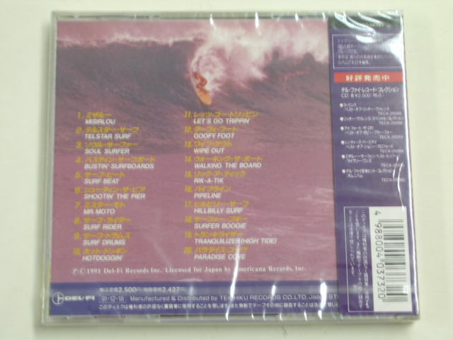 Photo: THE LIVELY ONES - THE GREAT SURFIN' HITS!! / 1991 JAPAN ORIGINAL SEALED CD With OBI 