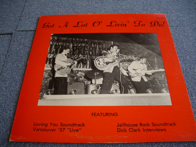 Photo1: ELVIS PRSLEY - GOT A LOT O' LIVIN' TO DO / MALAYSIA COLLECTOR'S LP 