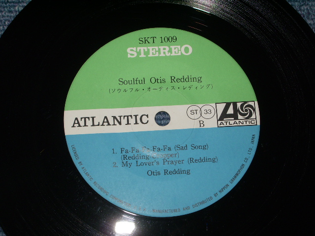 Photo: OTIS REDDING - SOULFUL OTIS REDDING / 1969 JAPAN ORIGINAL 7"33EP  With PICTURE SLEEVE 