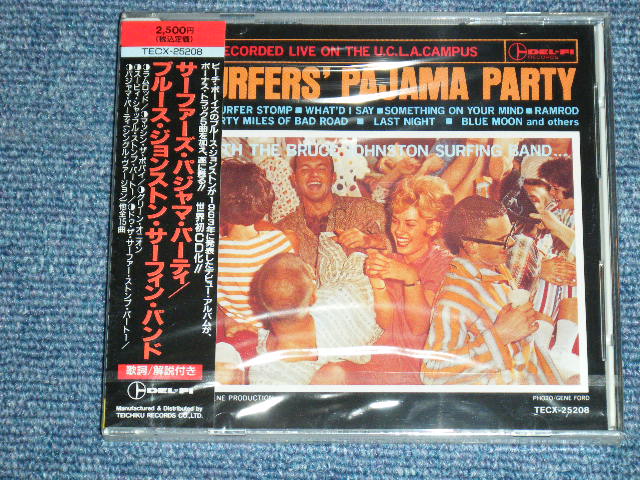 Photo1: BRUCE JOHNSTON SURFING BAND - SURFER'S PAJAMA PARTY  / 1992  JAPAN ORIGINAL Brand New Sealed CD 