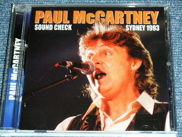 Photo1: PAUL McCARTNEY ( THE BEATLES ) -  SYDNEY SOUND CHECK 1993  / 1999 Brand New COLLECTOR'S CD 