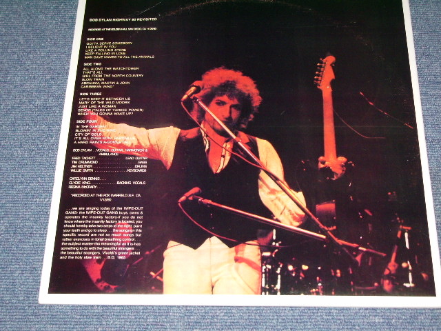 Photo: BOB DYLAN - HIGHWAY 80 REVISITED  / 1980??? ORIGINAL  COLLECTORS  2 LP
